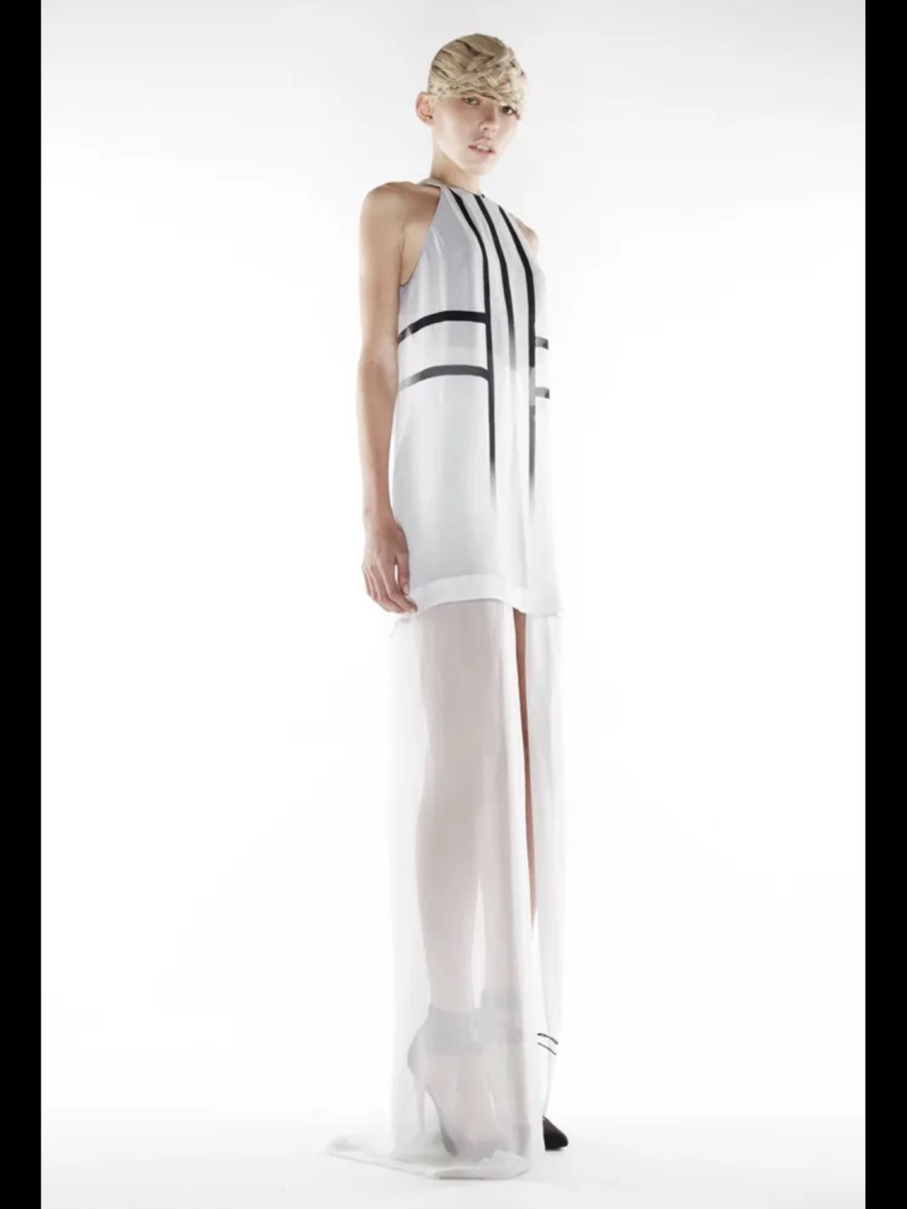 Runway Dion Lee Vein Sleeveless Dress in size US 4